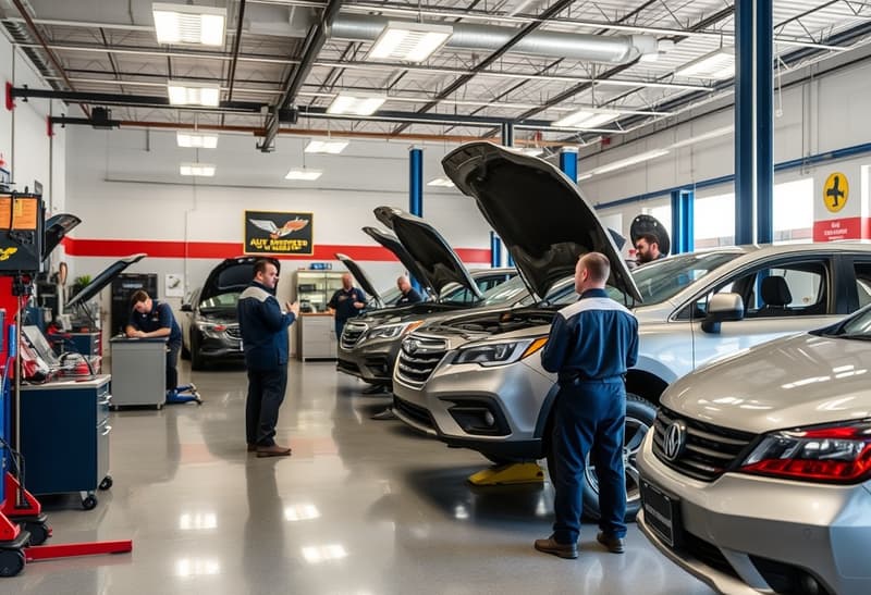 Professional auto repair service at Precision Auto Care Columbus
