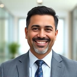 Business owner reviewing Precision Auto Care fleet services